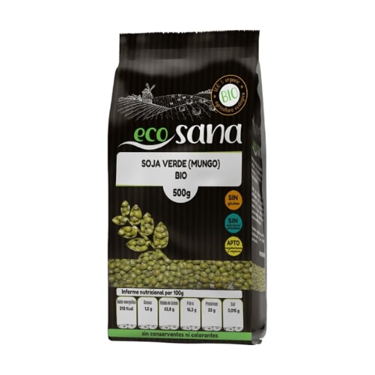 Ecosana - Soja Vert (mungo) Bio 500 G