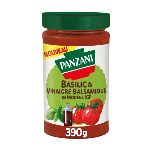 Sauce Les Recettes Maison Basilic et Vinaigre Balsamique de Modèle IGP PANZANI