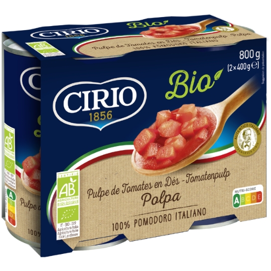 Pulpe de tomates bio CIRIO