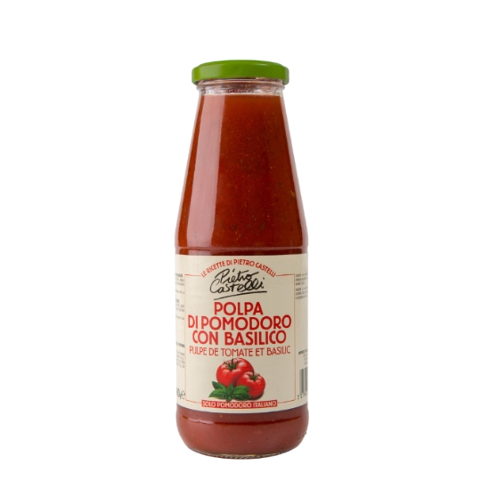 Pulpe de tomates basilic PIETRO CASTELLI