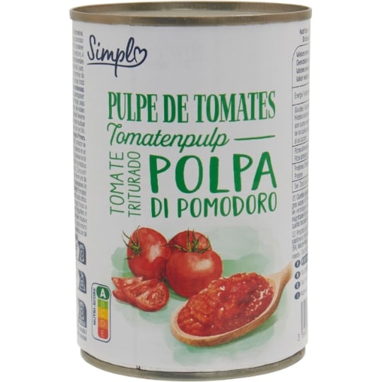 Pulpe de tomates au jus SIMPL