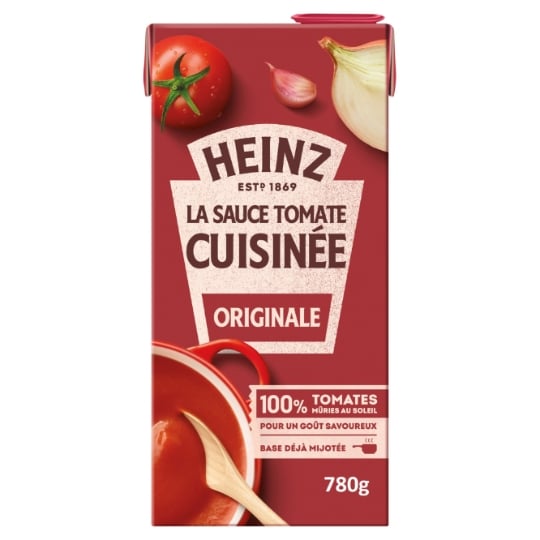 Sauce tomate cuisinée ail et oignon originale HEINZ