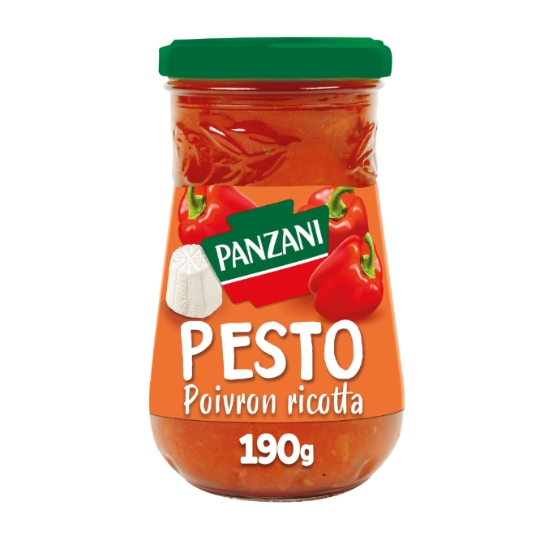 Sauce Pesto Poivrons et Ricotta PANZANI