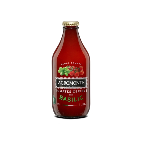 Sauce tomate Cerises Avec Basilic AGROMONTE FRANCE