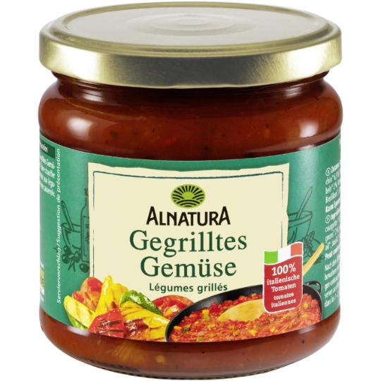 Sauce tomate aux légumes grillés ALNATURA
