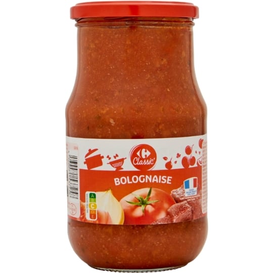 Sauce bolognaise CARREFOUR CLASSIC'