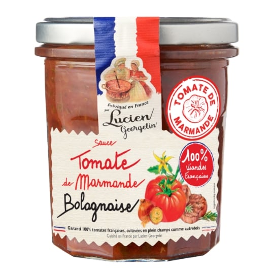 Sauce bolognaise à la tomate de marmande LUCIEN GEORGELIN