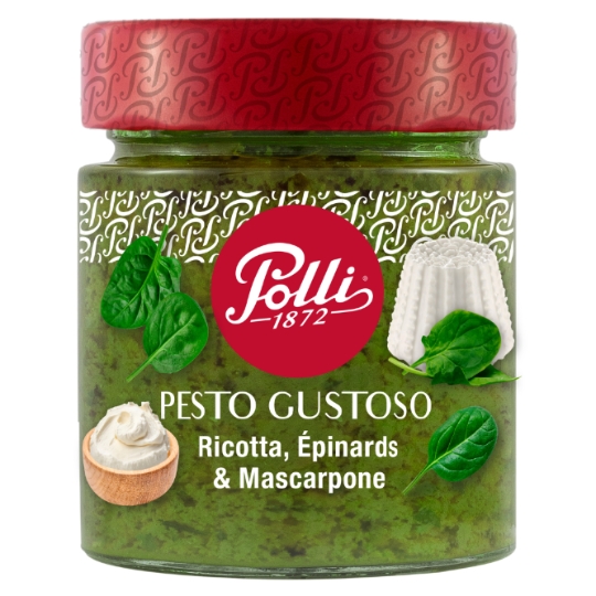Sauce Pesto Ricotta Epinards et Mascarpone POLLI