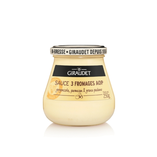 Sauce 3 Fromages AOP Gorgonzola, Parmesan & Grana Padano GIRAUDET