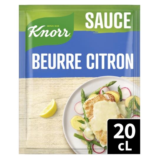 Sauce déshydratée beurre citron KNORR