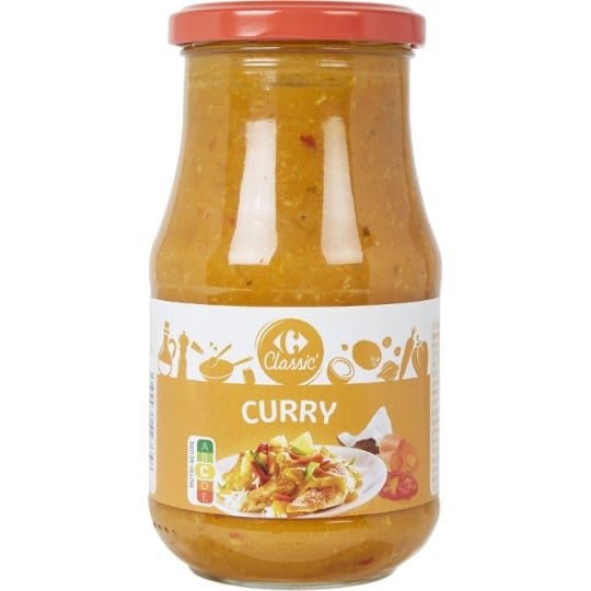 Sauce curry CARREFOUR CLASSIC'