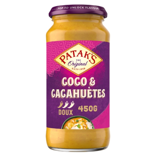 Sauce Coco et Cacahuètes PATAK'S