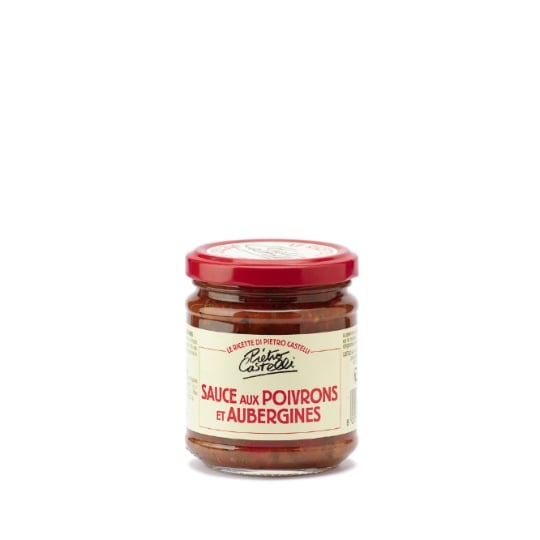 Sauce aux poivrons et aubergines PIETRO CASTELLI
