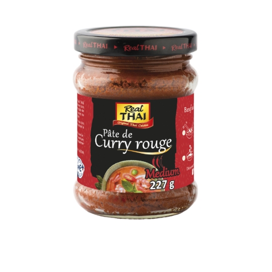 Pâte de Curry Rouge REAL THAI