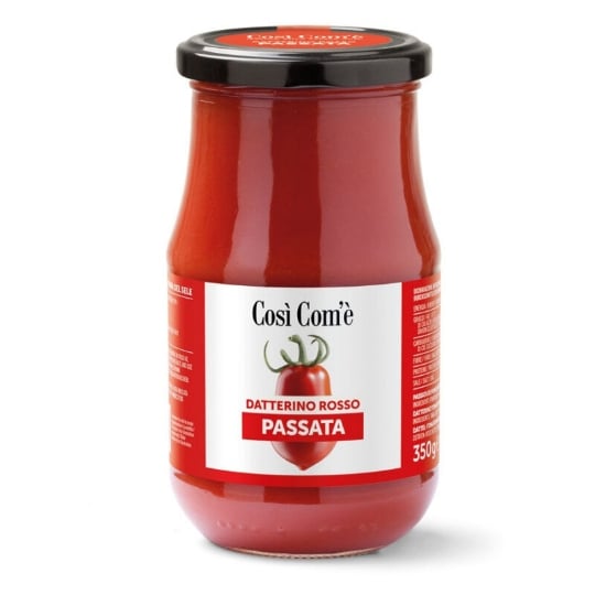 Purée De Tomate Datterino Rouge 350 Gr COSÌ COM'È - FINAGRICOLA