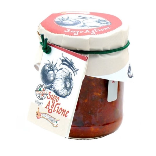 Sauce Aglione Avec Tomate Et Ail 180 Gr CASA LOMBARDI