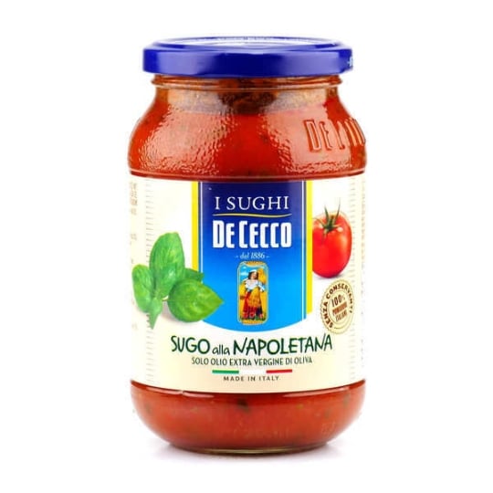 Sauce Tomate À La Napolitaine De Cecco (basilic) - Bocal 400g DE CECCO