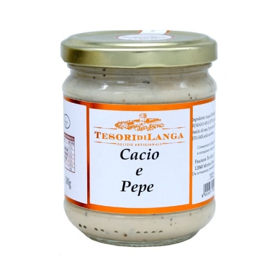 Sauce Pour Pâtes Cacio E Pepe 180 Gr TESORI DI LANGA