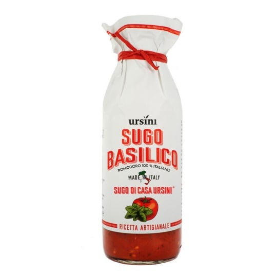 Sauce Prête Pour Pâtes Au Basilic De Casa Ursini 500 Gr URSINI