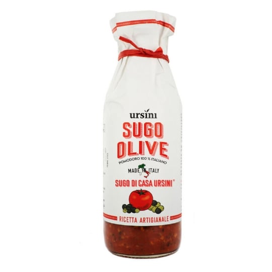 Sauce Prête Pour Pâtes Aux Olives De Casa Ursini 500 Gr URSINI