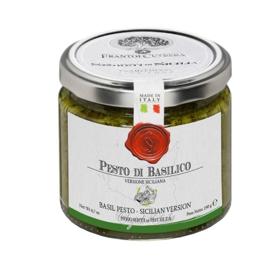 Pesto Aux Basilic Version Sicilienne 190 Gr FRANTOI CUTRERA
