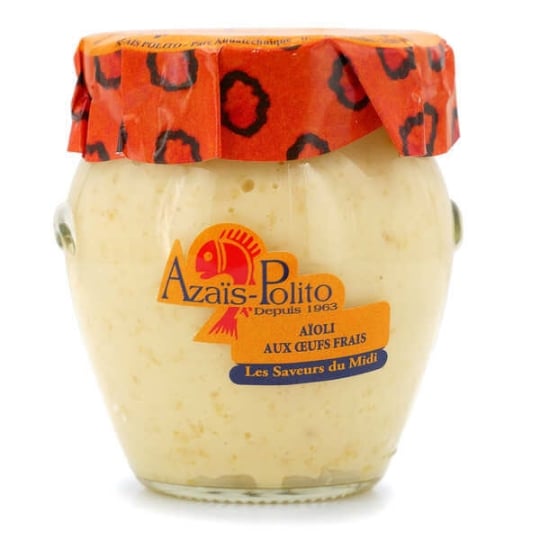 Aïoli Artisanal Aux Œufs Frais - Bocal 160g AZAIS-POLITO