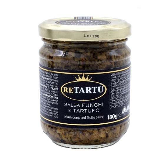 Sauce Avec Champignons Et Truffes D'été 180 Gr GIULIANO TARTUFI