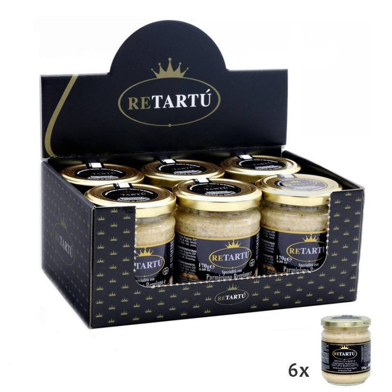 Sauce Blanche Avec Parmigiano Reggiano Aop Et Truffe Bianchetto 170 Gr X 6 GIULIANO TARTUFI