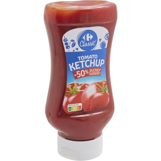 Ketchup -50% sucres CARREFOUR CLASSIC'