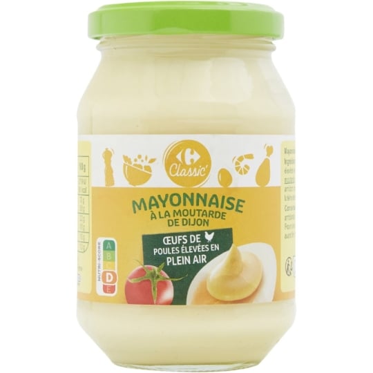 Mayonnaise à la moutarde de Dijon moutarde de Dijon CARREFOUR CLASSIC'
