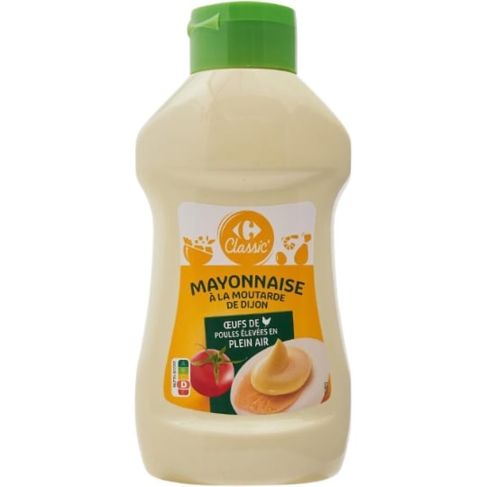 Mayonnaise moutarde de Dijon CARREFOUR CLASSIC'