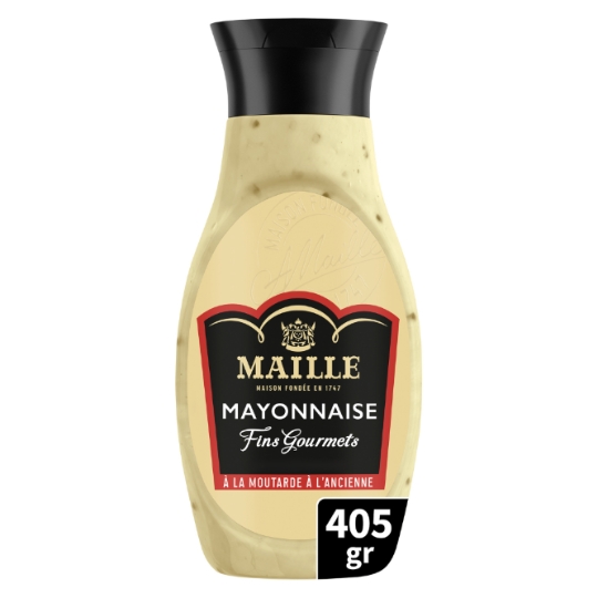 Mayonnaise Fins Gourmets Qualité Traiteur à la Moutarde à l'Ancienne MAILLE
