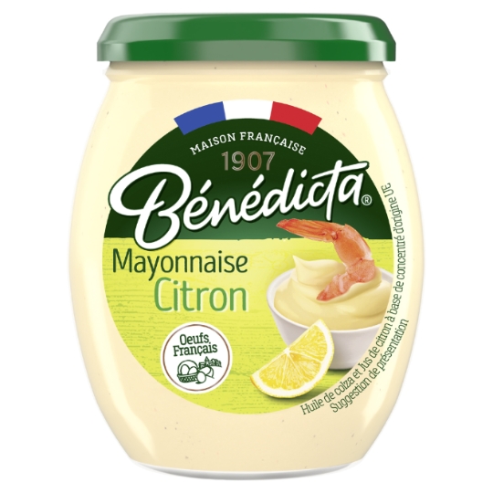 Sauce mayonnaise citron BENEDICTA