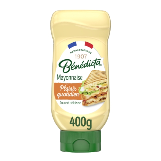 Sauce mayonnaise plaisir quotidien douce et délicieuse BENEDICTA