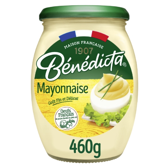 Mayonnaise Goût Fin Délicat BENEDICTA