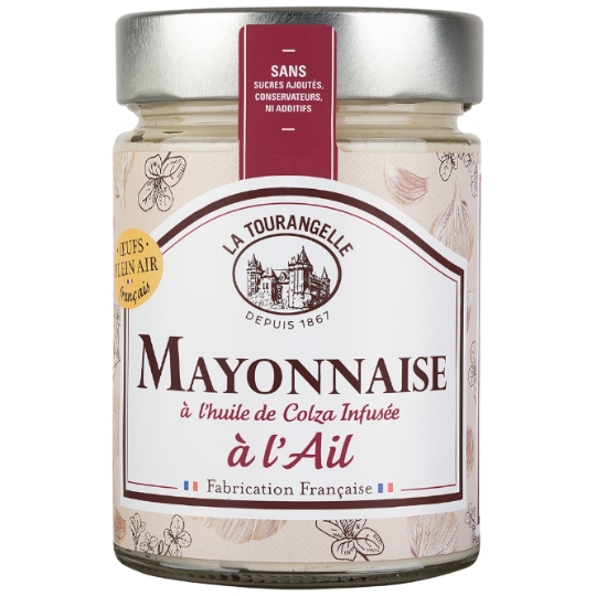Mayonnaise à l'ail LA TOURANGELLE