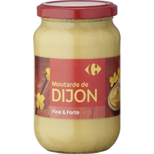 Moutarde de Dijon Fine et Forte CARREFOUR