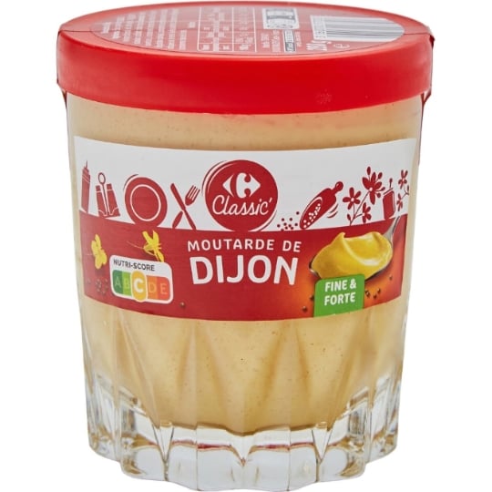 Moutarde de Dijon Fine et Forte CARREFOUR