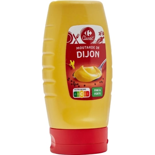 Moutarde de Dijon Fine et Forte CARREFOUR CLASSIC'