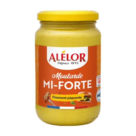 Moutarde Mi-Forte Finement Piquante ALELOR