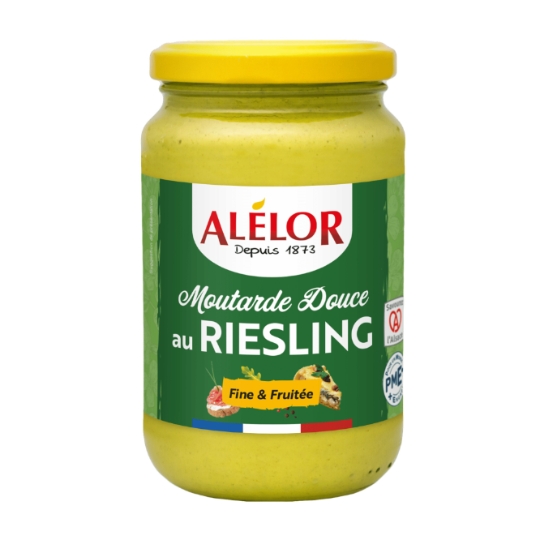 MTRD DCE RIESLING 350G ALELOR Moutarde Douce AU RIESLING
