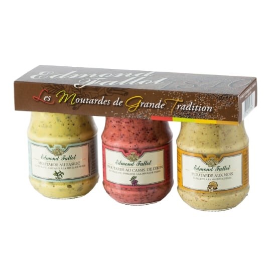 Assortiment de Moutardes EDMOND FALLOT