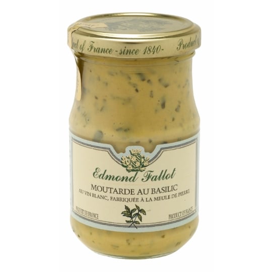 Moutarde au Basilic et Vin Blanc EDMOND FALLOT