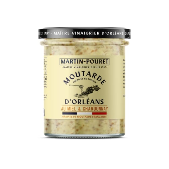 Moutarde Miel et Chardonnay MARTIN POURET