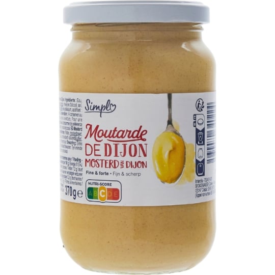 Moutarde de Dijon Fine et Forte SIMPL