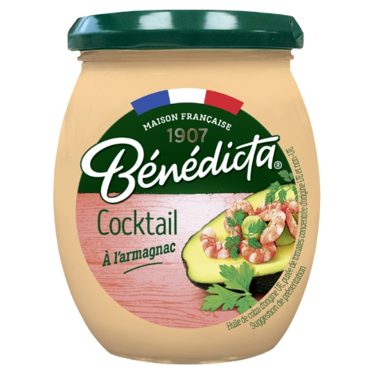 Sauce cocktail à l'armagnac BENEDICTA