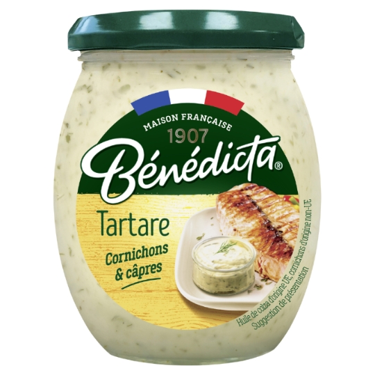 Sauce tartare aux cornichons et câpres BENEDICTA