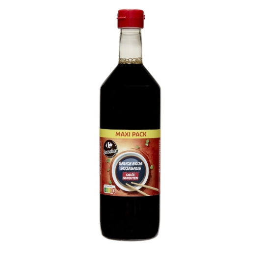 Sauce soja salée et maxi pack CARREFOUR SENSATION