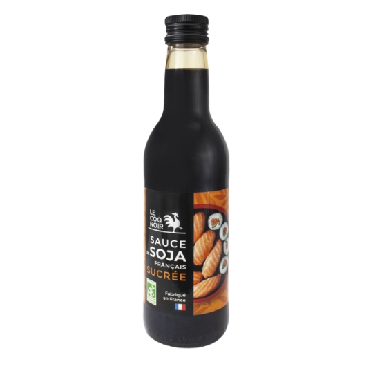 Sauce soja sucrée bio LE COQ NOIR