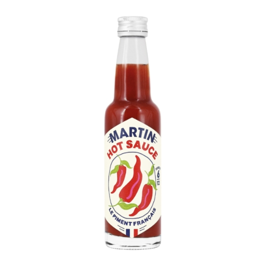 Sauce Piquante le Piment Français Force 6 MARTIN HOT SAUCE